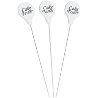 Jinghengrong 3pcs Torta del Acero Inoxidable del pincho de Cocina Torta Torta pincho Cake Tester sonda pincho Pin Aguja…